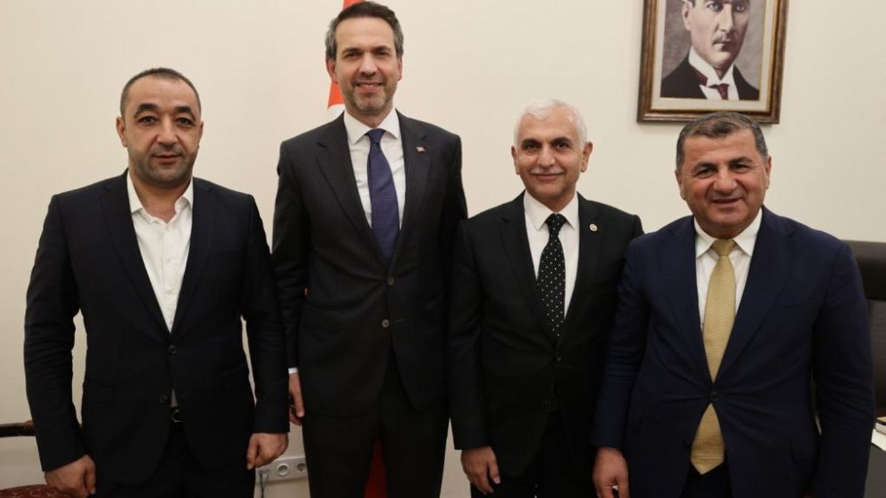 Siirt Milletvekili Gül’den Enerji ve Tabii Kaynaklar Bakanı Alparslan Bayraktar’a ziyaret