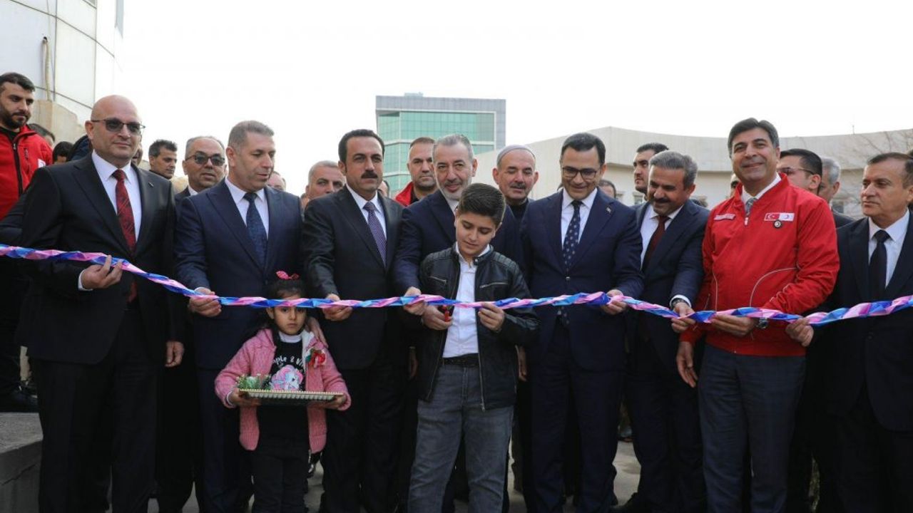 Yener Tanık, Türk Kızılay’ın desteğiyle Irak’ın Erbil kentinde yapılan yetimhanenin açılışına katıldı