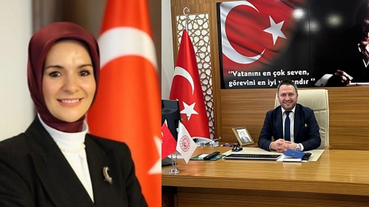 Aile ve Sosyal Hizmetler Bakanı Mahinur Özdemir Göktaş, İl Müdürü Sabri Sidar’ı tebrik etti