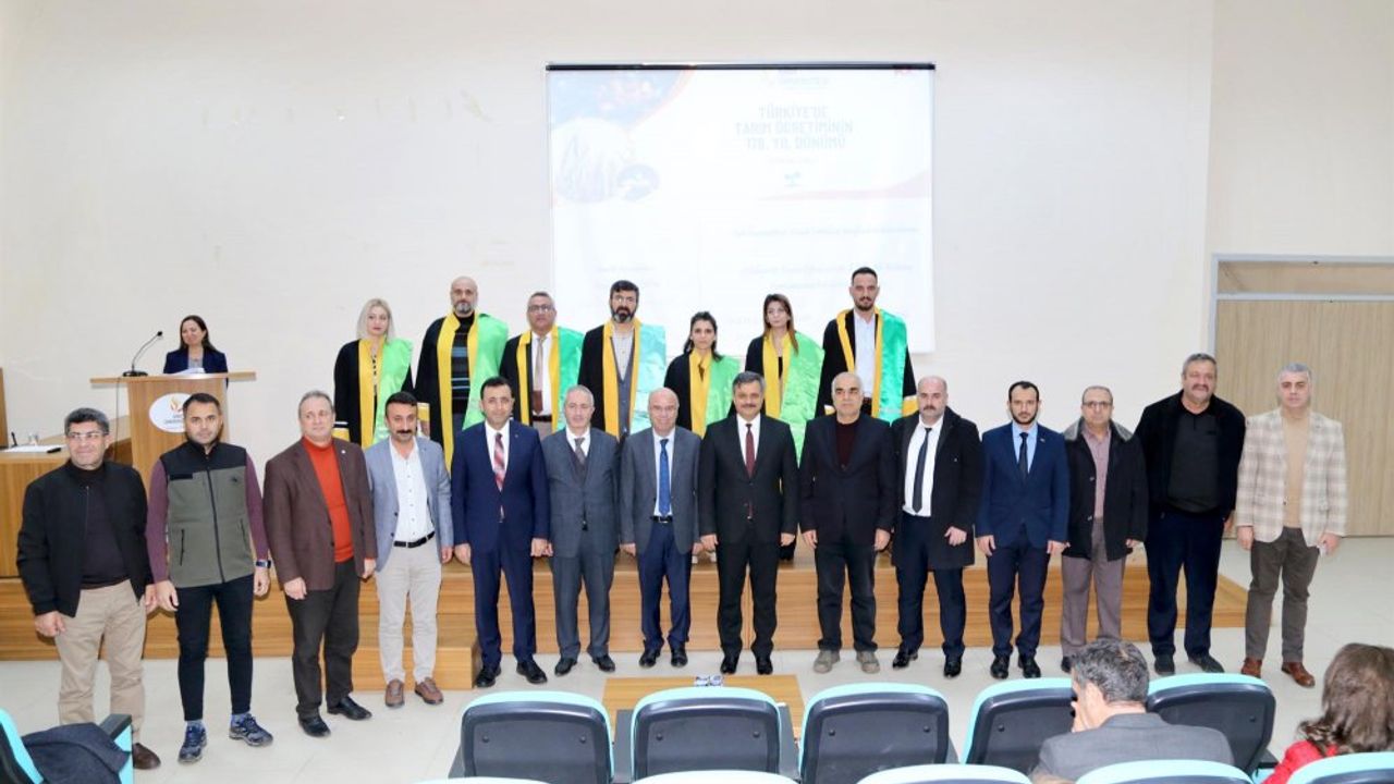 Siirt Üniversitesinden Türkiye’de Tarım Öğretiminin 178. Yıl Dönümü etkinliği