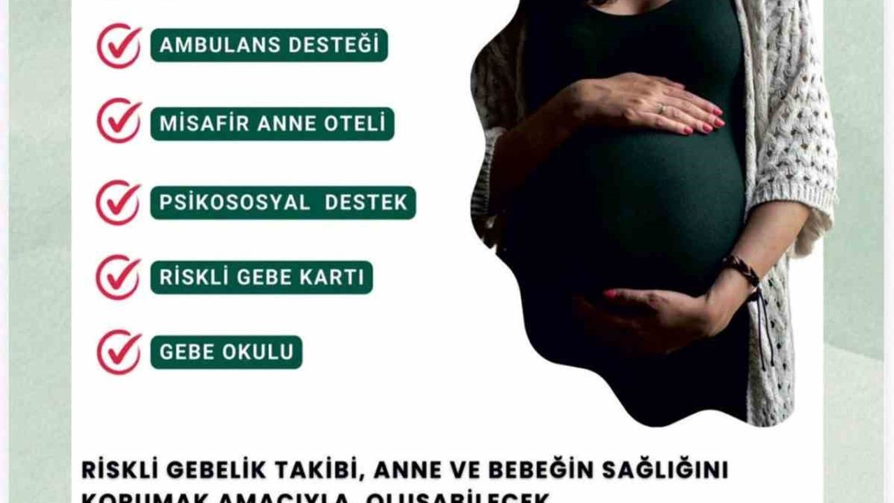 Riskli Gebeliği Olan Anne Adayları Danışma Hattı Üzerinden Takip Edilecek