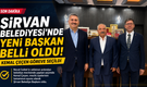 Şirvan Belediyesi'nde Yeni Başkan Belli Oldu: Kemal Çeçen Göreve Seçildi