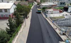 Siirt Belediyesi asfalt çalışmalarına devam ediyor