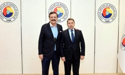 Siirt TSO Başkanı Kuzu, TOBB Başkanı Hisarcıklıoğlu’nu ziyaret etti