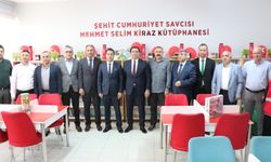 Siirt'te Şehit Cumhuriyet Savcısı Mehmet Selim Kiraz anısına kütüphane açıldı