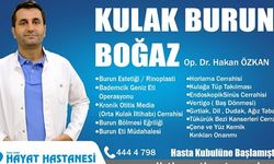 KBB Doktoru Hakan Özkan, işitme kayıplarının sebeplerini anlattı