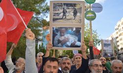 Siirt'te Filistinlilere destek gösterileri