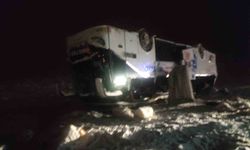 Siirt otobüsü Bingöl'de kaza yaptı: 7 yaralı