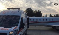 Siirt’te ambulans uçak, 40 günlük bebek için havalandı