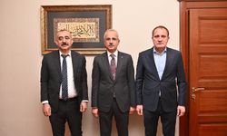 Pervari Belediye Başkanı Özcan, Diyarbakır’a gelen Ulaştırma ve Altyapı Bakanı Abdulkadir Uraloğlu’nu ziyaret etti