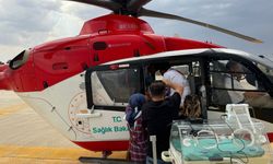 Özel Siirt Hayat Hastanesi, ikiz bebeklerin helikopter ile Van iline transferini sağladı