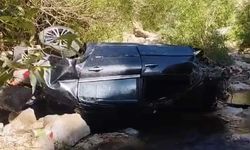 Eruh’ta araç şarampole yuvarlandı: Sürücüsü hayatını kaybetti
