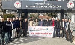 Siirt’te organik fıstıkçılığın geliştirilmesi için Gaziantep’e teknik gezi düzenlendi