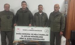 Siirt’te kaçak avcılık yaptığı tespit edilen 2 kişiye para cezası uygulandı