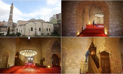 9 asırlık cami "on bir ayın sultanı"na hazır