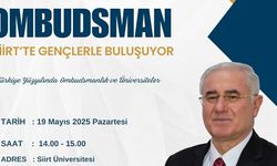 Kamu Başdenetçisi Hemşerimiz Mehmet Akarca Siirt’te Gençlerle Buluşacak