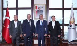 Siirt TSO Başkanı Güven Kuzu, Efkan Ala’yla bir araya geldi