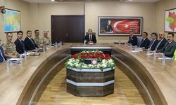Vali Kızılkaya Başkanlığında Haftalık Güvenlik Toplantısı Gerçekleştirildi