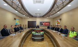 Siirt’te Huzur ve Güvenlik Toplantısı Yapıldı