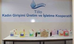 Tillo’da kadınlar bir ilke imza attı: Temizlik malzemelerini kendileri üretiyor