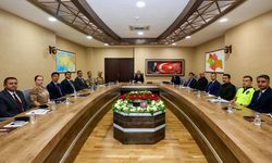 Vali Kızılkaya Başkanlığında Güvenlik Tedbirleri Masaya Yatırıldı
