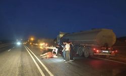 Siirt’te Tır, Yola Aniden Çıkan İneğe Çarptı: Hayvan Telef Oldu