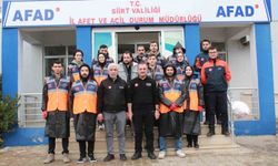 Siirt AFAD, Gönüllülerle Ekibini Güçlendiriyor