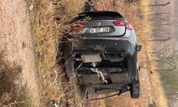 Siirt’te Takla Atan Otomobilin Sürücüsü Yaralandı