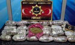 Siirt’te Durdurulan Araçta 13 Kilo Uyuşturucu Madde Ele Geçirildi