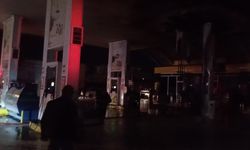 Siirt’te Akaryakıt İstasyonunda Korkutan Yangın