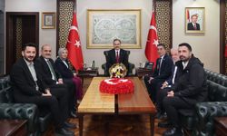 Eczacılar Odasından Vali Kızılkaya'ya Ziyaret