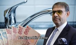Av. Diyaeddin Temiz: Su zammı mı, en ucuz su mu?