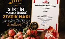 Zivzik Narı, Siirt’in 14. Coğrafi İşaretli Ürünü Oldu