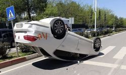 Siirt’te Feci Kaza: Çarpışan Otomobillerden Biri Takla Attı, 2 Yaralı