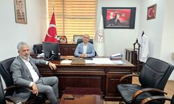 Tillo Belediye Başkanı Aydın'dan Başhekim Prof. Dr. Yolbaş'a Ziyaret