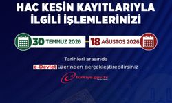 2027 Yılı Hac Kesin Kayıtları Başlıyor
