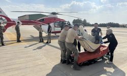 Şirvan’da Beyin Kanaması Geçiren Kadın Hava Ambulansıyla Hastaneye Ulaştırıldı