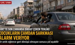 Siirt'te camdan sarkan çocukların tehlikeli yolculuğu korkutuyor