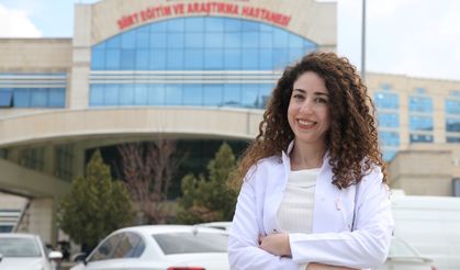 Siirt'te Görevli Uzm. Dr. Ecem Kaya'nın Hastane Odasında Kurduğu Hayal, Doktorluk Koltuğunda Gerçek Oldu