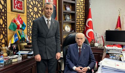 MHP Siirt İl Başkanı Cengizhan Tükenmez'den MHP Genel Başkanı Devlet Bahçeli'ye Ziyaret