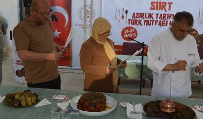 Siirt’te Yöresel Yemek Yarışması’nda lezzetler yarıştı