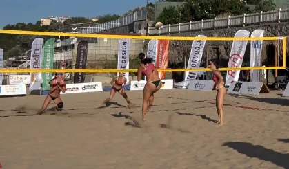 Şile Ayazma Plajı’nda 3. Marin Beach Voleybol coşkusu
