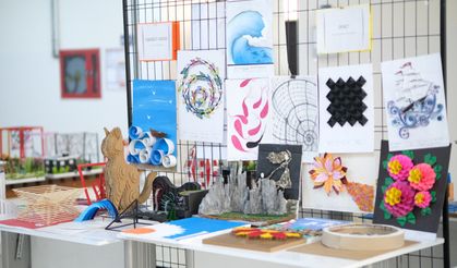 Siirt Üniversitesi'nde "Temel Tasarım ve Maket Sergisi" yoğun ilgi gördü