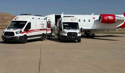Siirt’teki Hasta, Ambulans Uçakla İstanbul’a Sevk Edildi