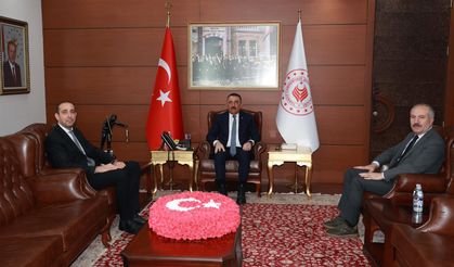 Hemşehrimiz İş Başmüfettişi  Uğur Mavi’den Zonguldak Valisi Osman Hacıbektaşoğlu’na Ziyaret