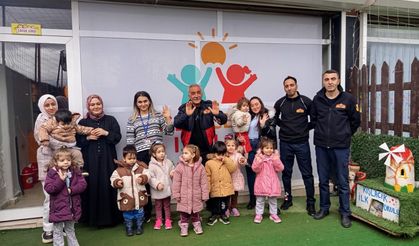 Siirt İtfaiyesinden Miniklere Hayati Eğitim