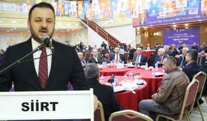 Siirt'te AK Parti İl Başkanlığının "Vefa İftarı" Teşkilatı Buluşturdu
