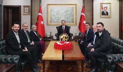 Eczacılar Odasından Vali Kızılkaya'ya Ziyaret