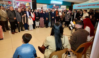 Siirt'te 8 Mart Dünya Kadınlar Günü "Ürün Sergisi" Ziyarete Açıldı