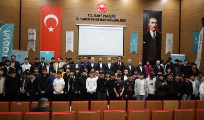 Siirt Gençlig Liselerarası Futbol Turnuvası Lansmanı Gerçekleştirildi
